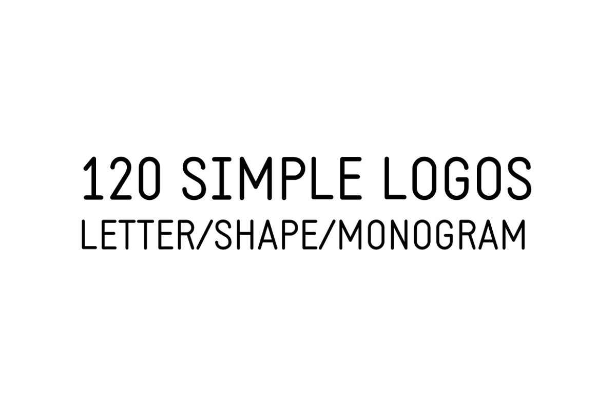 120 Simple Logos, a Branding & Logo Template by hellothere (Photo 1 of 11)