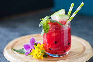 Watermelon fresh smoothie