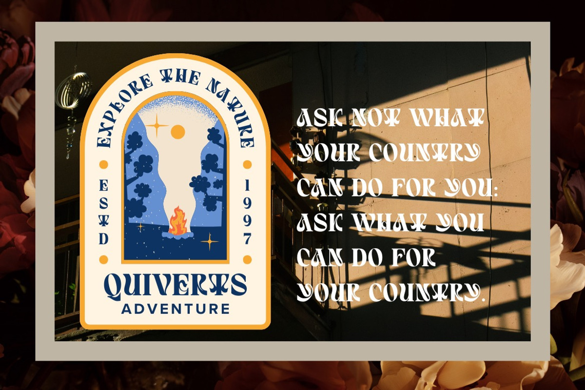 Quivert - Serif Display Font, a Serif Font by Dhabee (Photo 13 of 17)