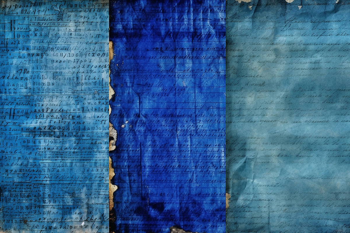 Distressed Writing Digital Papers, a Background Graphic by BonaDesigns (Photo 4 of 4)