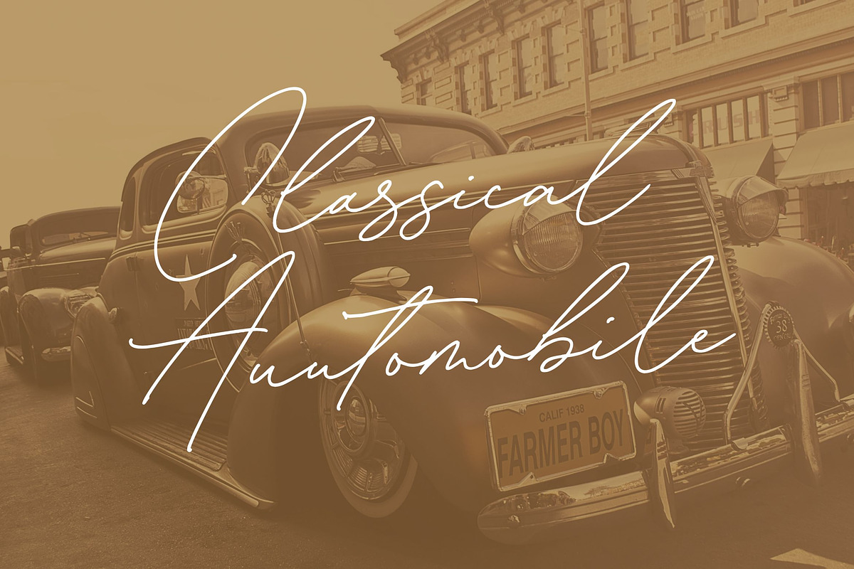 Antonio Fischer - Monoline Font, a Script Font by Balpirick Studio (Photo 2 of 7)