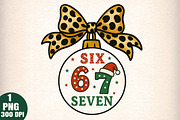 Christmas Six Seven PNG, an Illustration by Daily.Designs (Thumbnail 1 of 5)