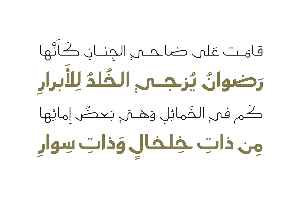 Moltaqa - Arabic Typeface, a Script Font by Mostafa El Abasiry (Photo 6 of 12)