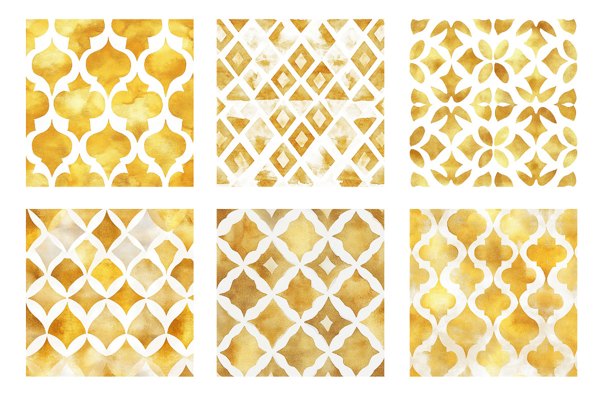 Symmetrical Digital Paper, an Illustration by SinaCreation (Photo 2 of 5)