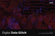 Digital Data Glitch V04, a Background Graphic by dvtchk (Thumbnail 2 of 5)