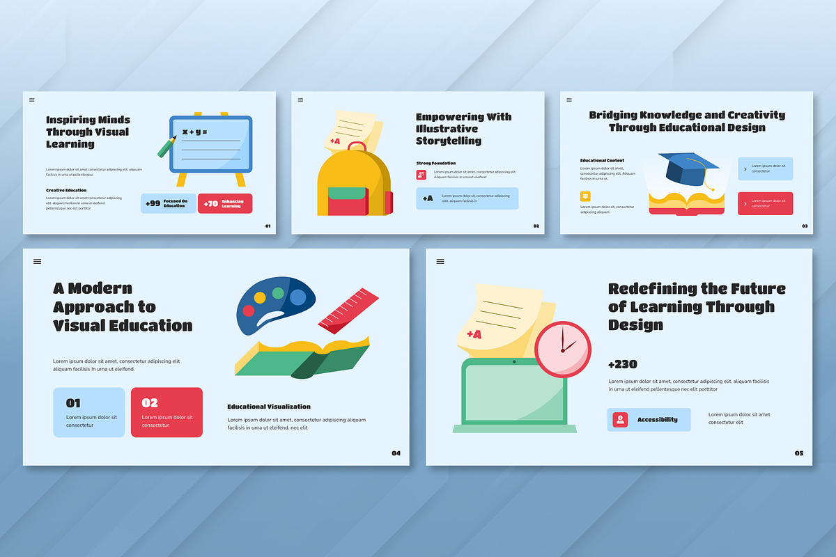 Education Infographic, a Presentation Template by Antstheme (Photo 3 of 3)
