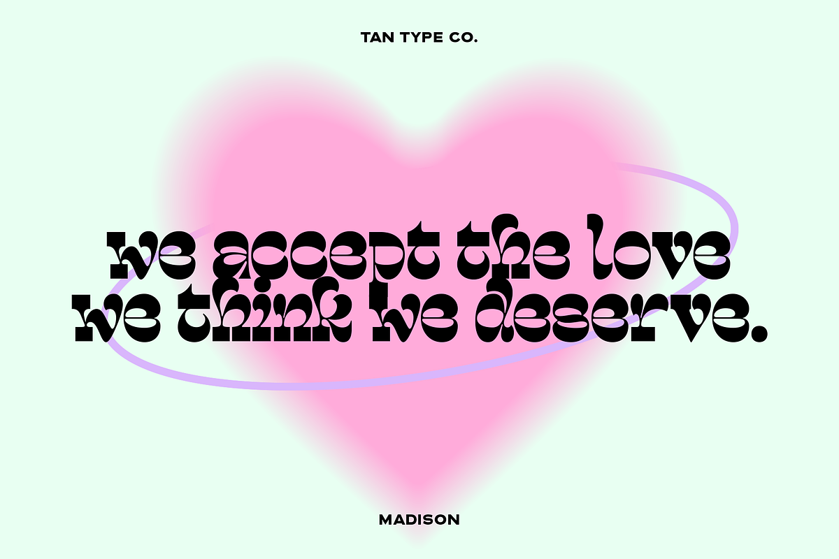 TAN - MADISON, a Font by TanType (Photo 5 of 10)