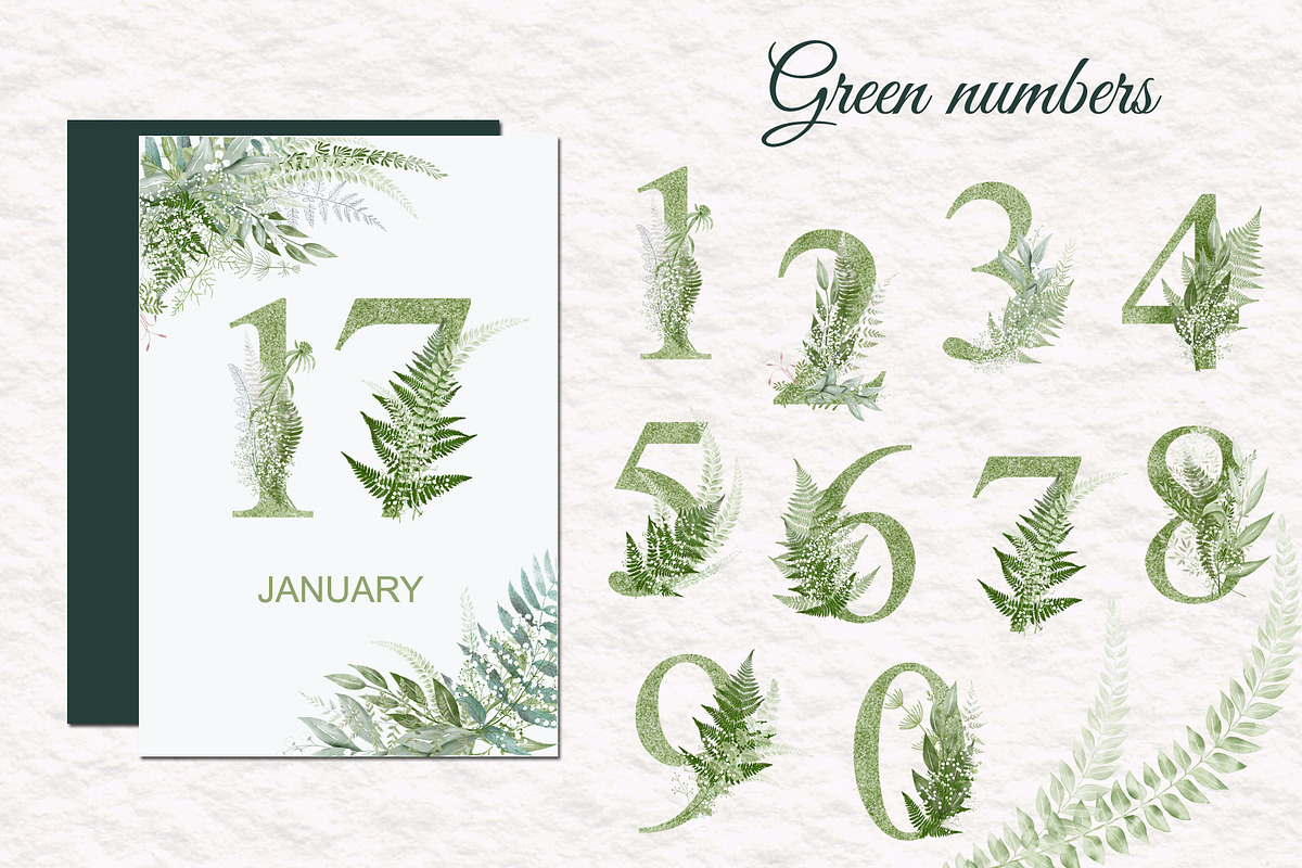 Gold and green, a Decorative Illustration by TatiArti (Photo 9 of 17)