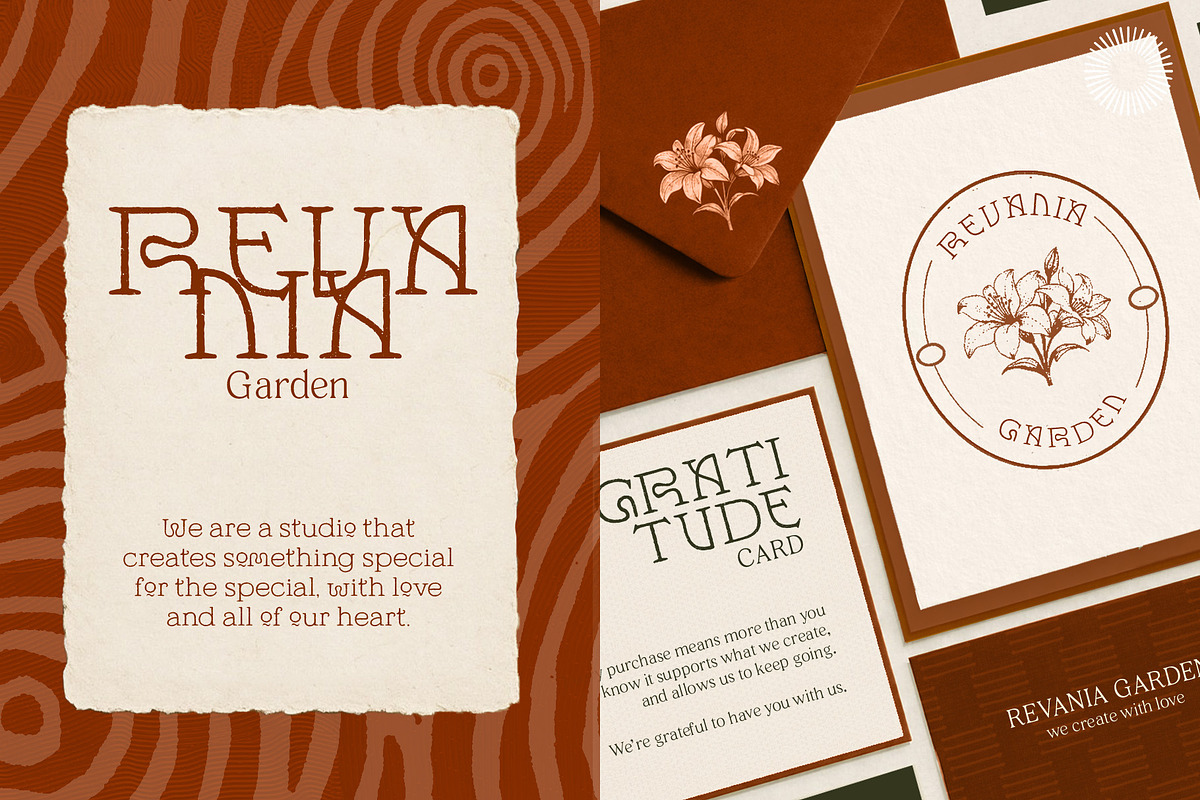 Thane Lantera - Old Press Print, a Serif Font by Setara Langit CreativeStd (Photo 4 of 14)