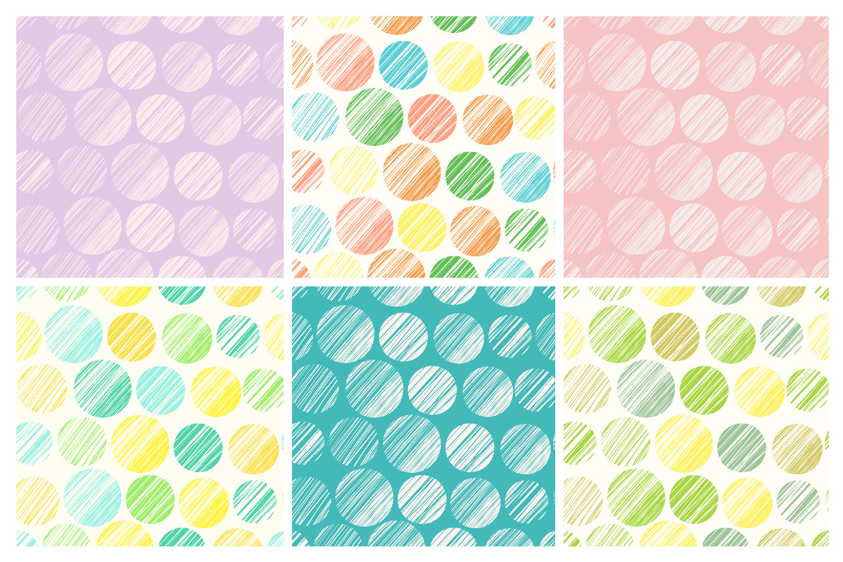 37 Polka dot seamless patterns set, a Pattern Graphic by IreneArt illustrations (Photo 3 of 5)
