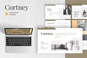 Cortney - Google Slide Template