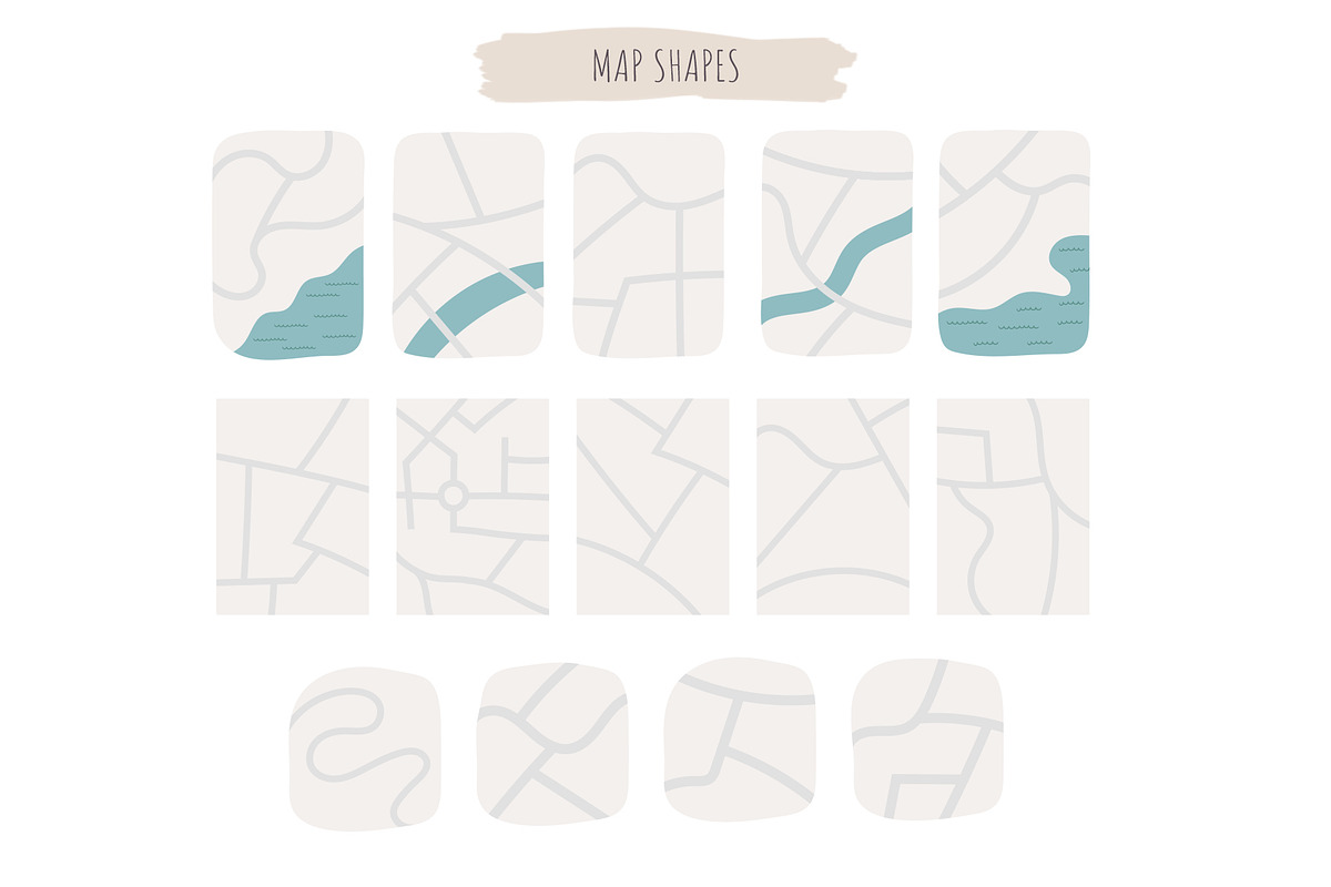 Kids Map Creator, an Object Illustration by Nadezhda Mikhailova (Photo 5 of 15)