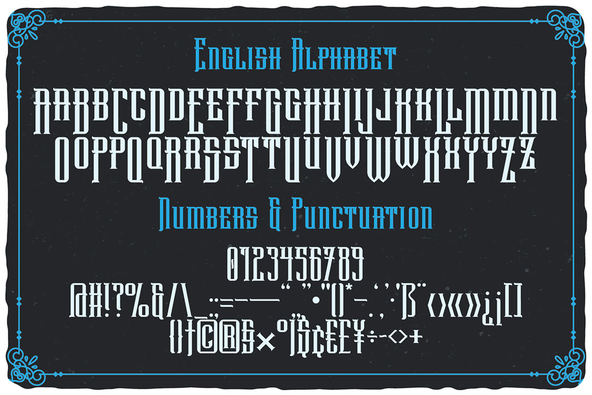 Stainless Steel Vintage Layered Font, a Serif Font by JumboDesign (Photo 3 of 5)