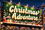 Christmas Font - Beloved Holiday, a Script Font by Mozatype (Thumbnail 4 of 9)