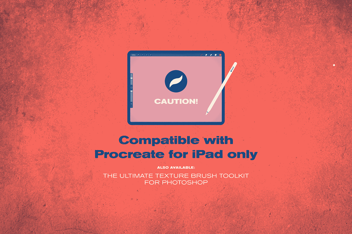 Procreate Texture Brush Bundle, a Brush Add-On by True Grit Texture Supply (Photo 22 of 27)