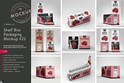 Retail Shelf Box 22 Packaging Mockup, a Packaging Mockup by INCDesign (Thumbnail 11 of 11)