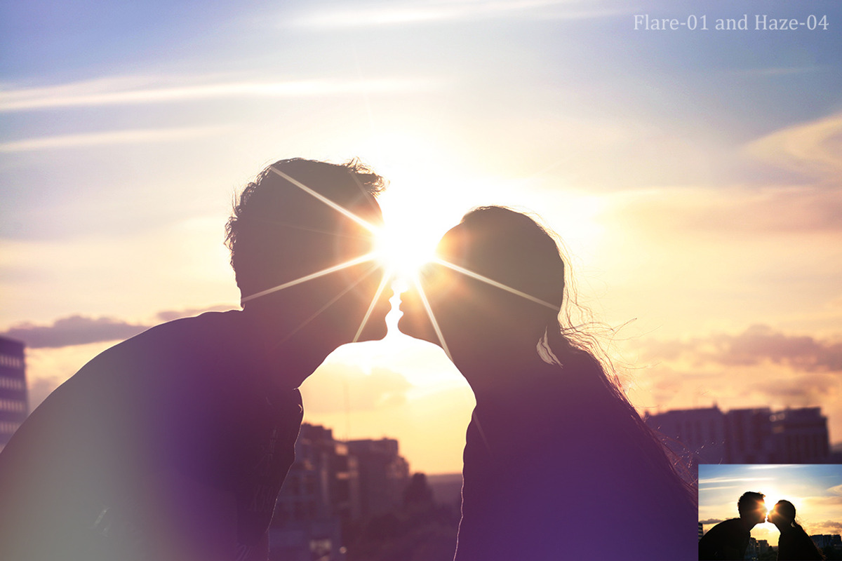 Flare & Haze: 30 Overlays for Photos preview 7