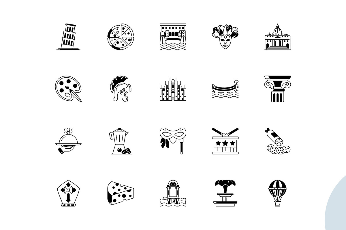 Italy Icons, an Icon by iconfield (Photo 4 of 5)