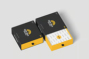 Gift Box Mockup, a Packaging Mockup by renderstockmarket (Thumbnail 3 of 4)