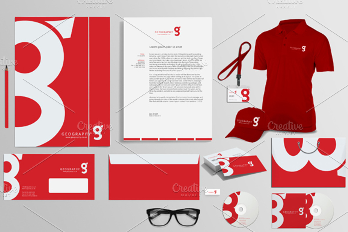 Stationary Identity Design, a Branding & Logo Template by vectorlogo (Photo 1 of 3)