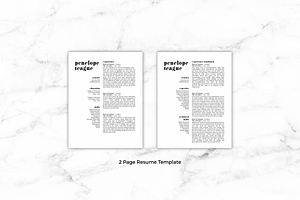 Creative Resume Template - Penelope