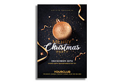 Christmas Invitation Flyer Template, a Flyer Template by Hotpin (Thumbnail 2 of 3)