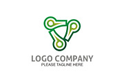 20 Logo Connecting Templates Bundle, a Branding & Logo Template by Friendesigns (Thumbnail 17 of 21)