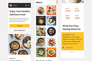 Comer - Responsive Food Delivery, an UI Kit Template by Panen Creative (Thumbnail 2 of 3)