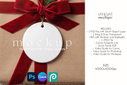 Ornament Mockup, a Household Mockup by EmpaviMockups (Thumbnail 1 of 6)