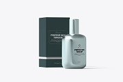 Perfume Spray Bottle And Box Mockup, a Packaging Mockup by Ram Studio LLC (Thumbnail 4 of 8)