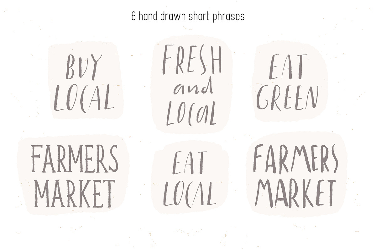 Farmers Market collection, a Graphic by dasha mo (Photo 5 of 9)