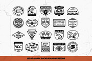 Racing Badges - Mono, a Branding & Logo Template by cd-design.co (Thumbnail 3 of 8)