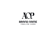 Letter AOP Logo Design Vector, a Branding & Logo Template by Abir Hossain Waffi (Thumbnail 3 of 4)