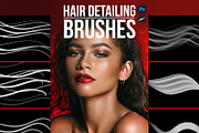 Hair Detailing Brushes, a Brush Add-On by vurdembrushes (Thumbnail 1 of 2)