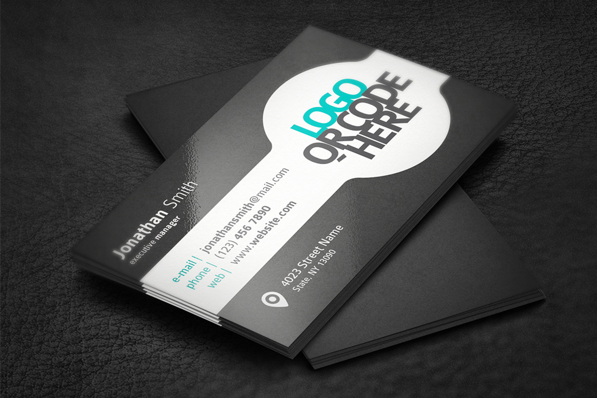 Unique Business Card, a Business Card Template by artnook (Photo 2 of 5)