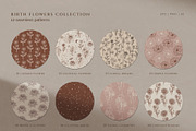 Hand drawn Birth Month Flowers, an Illustration by KirillsWorkshop (Thumbnail 11 of 12)