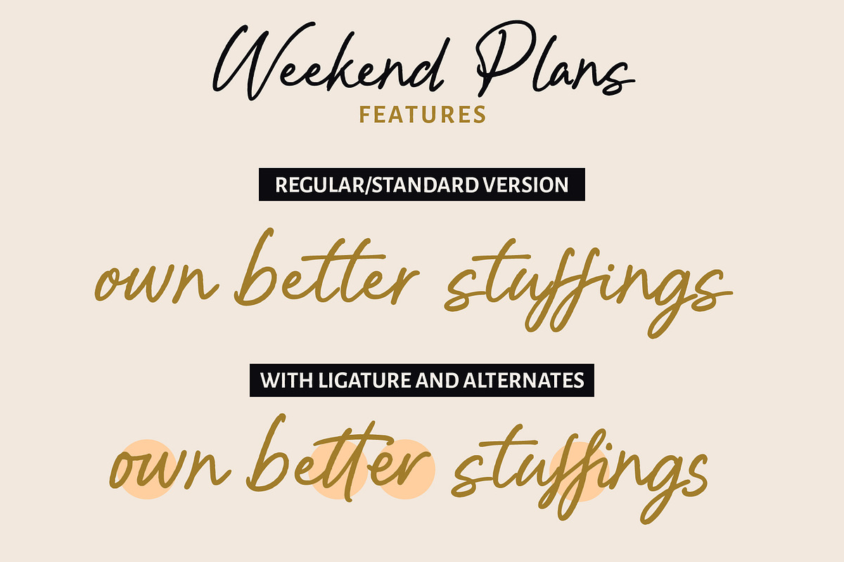 Weekend Plans - Monoline Script, a Script Font by Inviline.co (Photo 8 of 12)