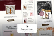 Dermera - Editorial Skincare Email, an UI Kit Template by productype1 (Thumbnail 4 of 5)