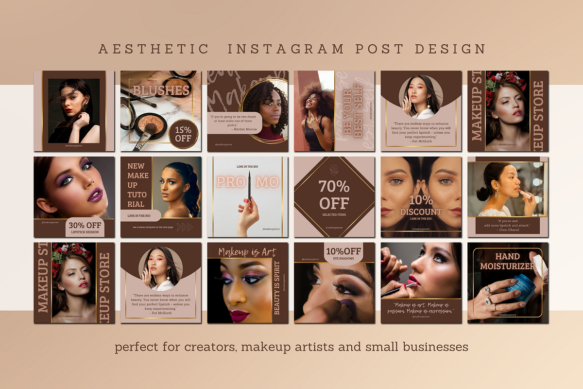 Makeup Posts for Instagram preview 3