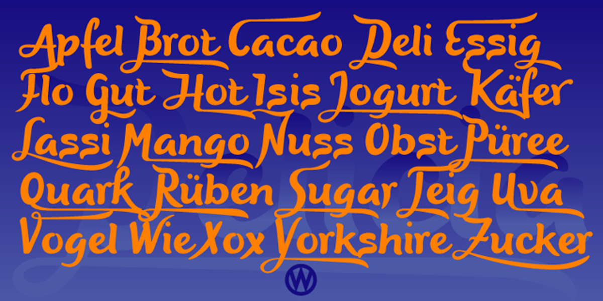 Delicia Pro, a Handwritten Font by Wiescher-Design (Photo 4 of 12)
