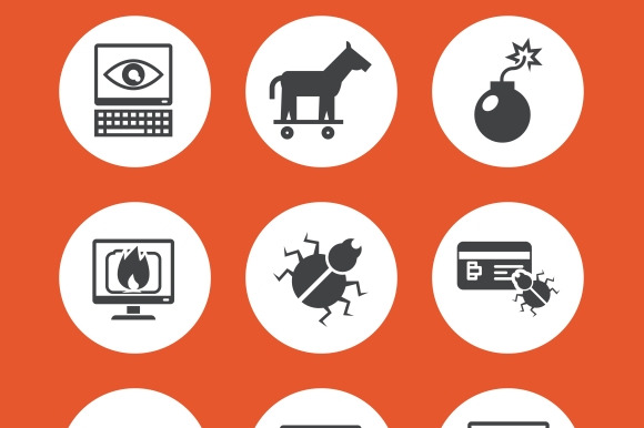 Computer Threats Icons