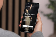 Phone 15 Pro Mockup in Hand, an iPhone Mockup by Asylab (Thumbnail 4 of 4)