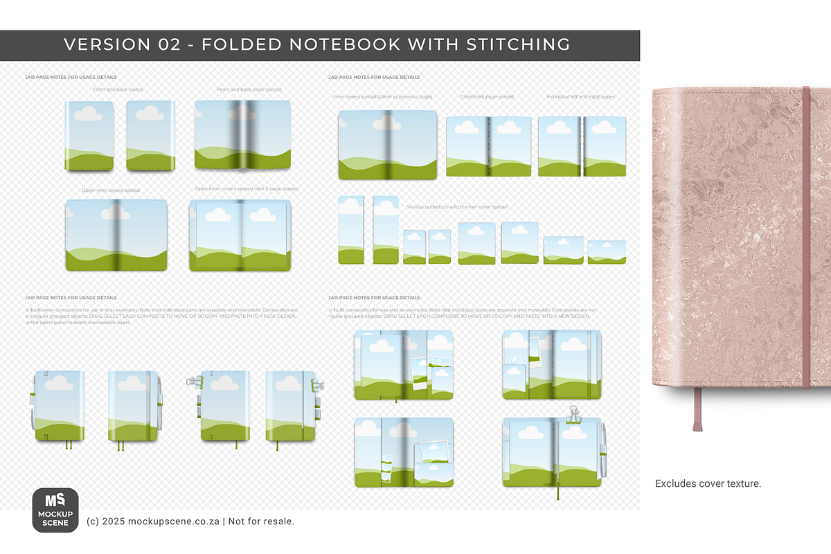 Assorted Notebooks Canva Mockup Set, a Books & Magazine Mockup by Mockup Scene (Photo 6 of 13)