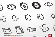 Auto Parts icons, an Icon by NAS (Thumbnail 2 of 2)