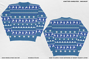 Knitted Sweater - Mockup, a Hoody Mockup by DaldSgh (Thumbnail 7 of 18)