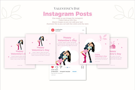 Valentine's Day Instagram Posts