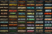 Action Sci-Fi Fantasy Text Effects, a Layer Style Add-On by pixelsao (Thumbnail 2 of 11)