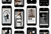 Fashion Instagram Story Templates, a Templates & Theme by TheBohoFactory (Thumbnail 3 of 9)