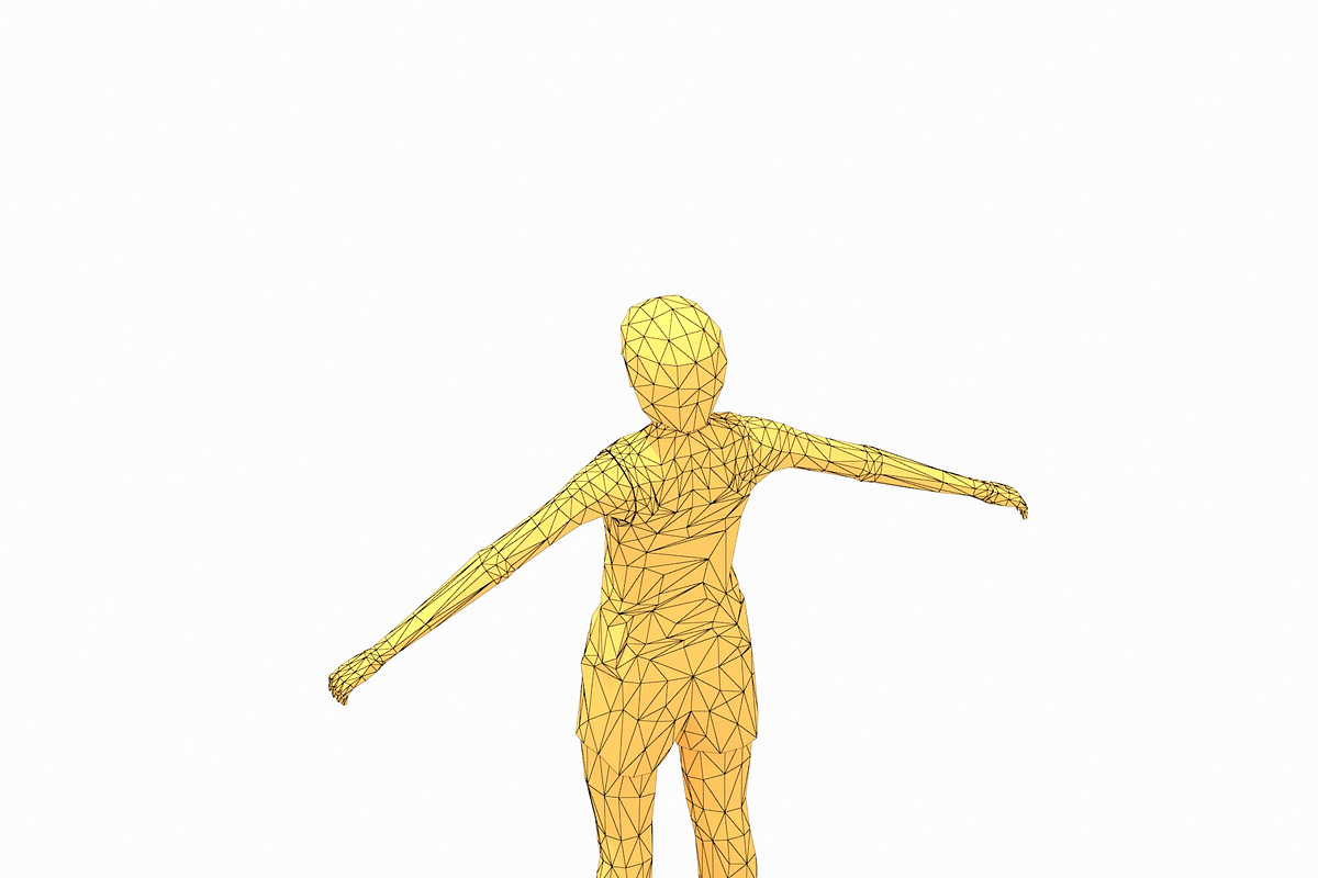 Low Poly Woman Exercise RIG, a Characters & Person 3D Model by Daniel Mikulik (Photo 14 of 14)