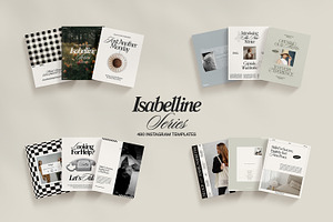 ISA / Entire Instagram Collection, a Social Media Template by Wildnun Studio